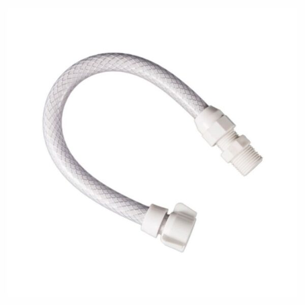 FLEXIBLE BLANCO MALLADO DE 1/2"