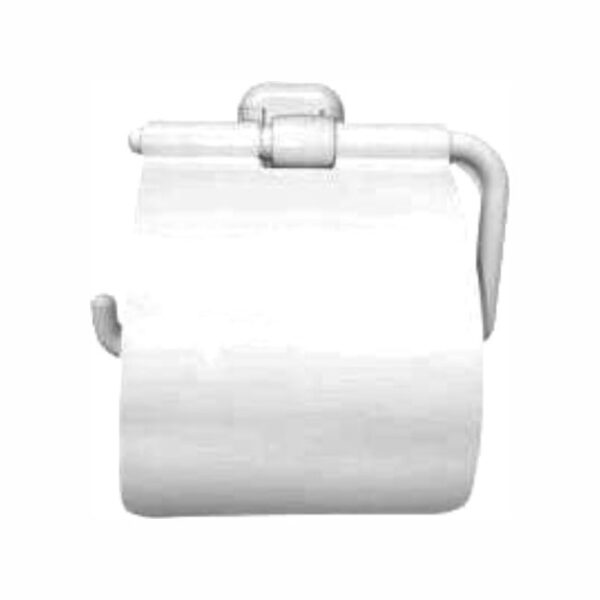 PORTA ROLLO ABS BLANCO - (ACC4503)